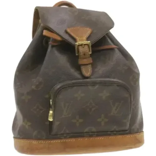 Pre-owned Backpacks, female, , Size: ONE SIZE Pre-owned Canvas backpacks - Louis Vuitton Vintage - Modalova