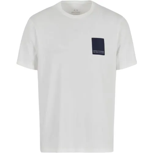 Basic Tee Shirt , male, Sizes: XL, M, L, XS, S - Armani Exchange - Modalova