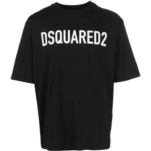 Roundeck T-shirts and Polos , male, Sizes: M, XL, L, S, 2XL - Dsquared2 - Modalova