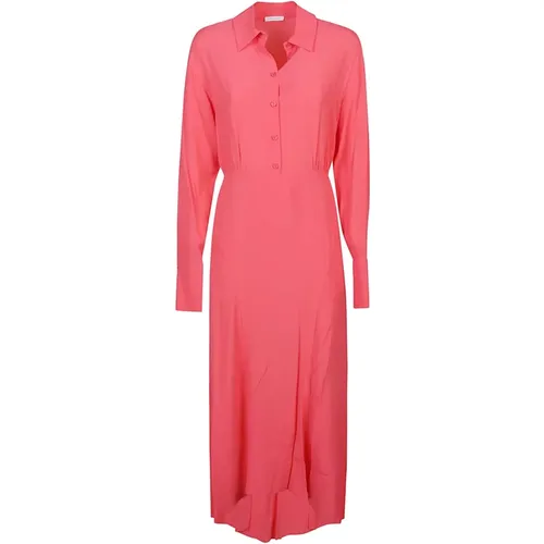 Hybrid Rose Long Sleeve Dress , female, Sizes: S, M, XS - PATRIZIA PEPE - Modalova