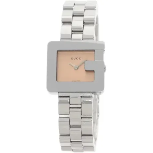 Pre-owned Watches, female, , Size: ONE SIZE Pre-owned Stainless Steel watches - Gucci Vintage - Modalova