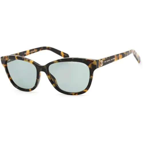 Braune Plastiksonnenbrille Havana Stil - Marc Jacobs - Modalova