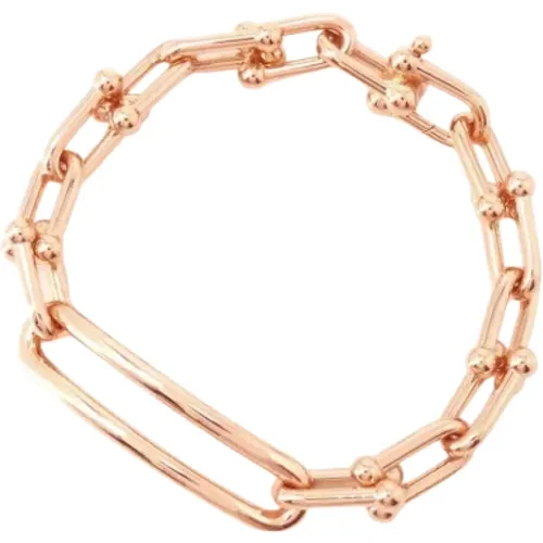 Pre-owned Rose Gold bracelets , female, Sizes: ONE SIZE - Tiffany & Co. Pre-owned - Modalova