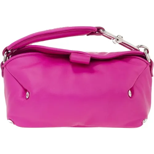 Handbags, female, , Size: ONE SIZE San Diego Small Shoulder Bag - Off White - Modalova