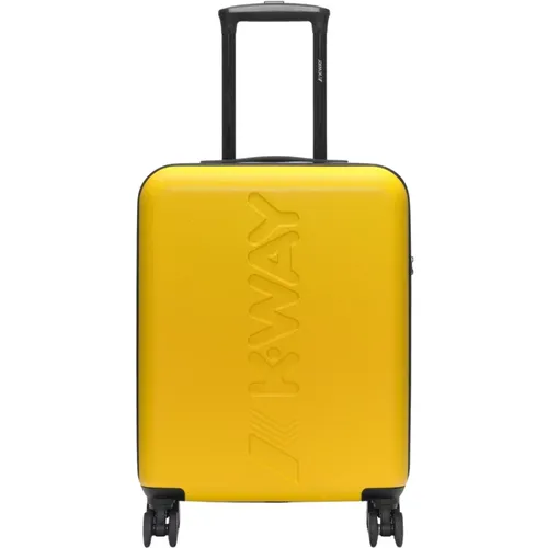 Cabin Bags, unisex, , Size: ONE SIZE Cabin Trolley Small Suitcase - K-way - Modalova