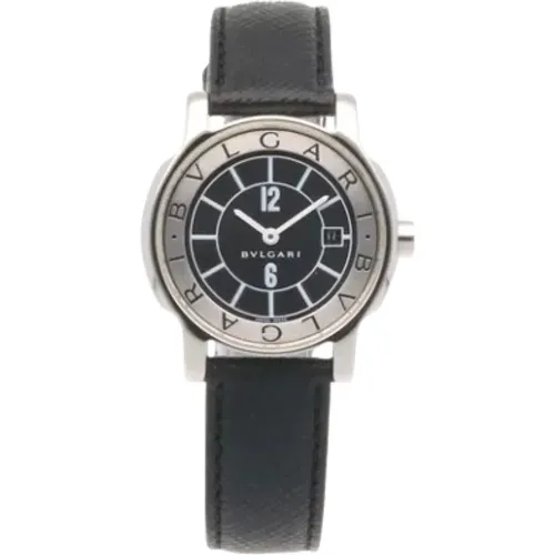 Pre-owned Watches, female, , Size: ONE SIZE Pre-owned Stainless Steel watches - Bvlgari Vintage - Modalova