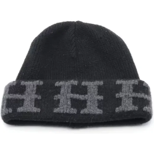 Pre-owned Cashmere hats , female, Sizes: ONE SIZE - Hermès Vintage - Modalova