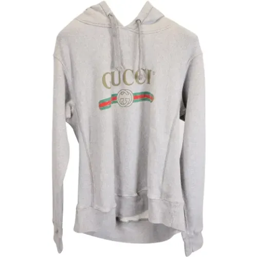 Pre-owned Knitwear & Sweatshirts, male, , Size: 2XS Pre-owned Cotton tops - Gucci Vintage - Modalova