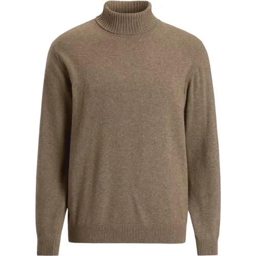 Turtlenecks, male, , Size: S Elegant Wool-Cashmere Rollneck Sweater - Oscar Jacobson - Modalova