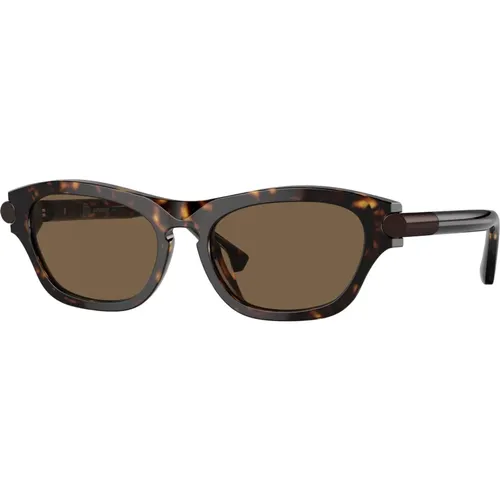 Stylische Sonnenbrille mit Farbcode , Herren, Größe: 55 MM - Burberry - Modalova