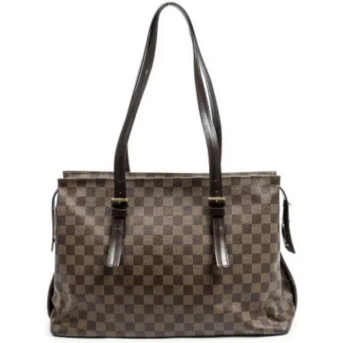 Pre-owned Tote Bags, female, , Size: ONE SIZE Pre-owned Fabric shoulder-bags - Louis Vuitton Vintage - Modalova