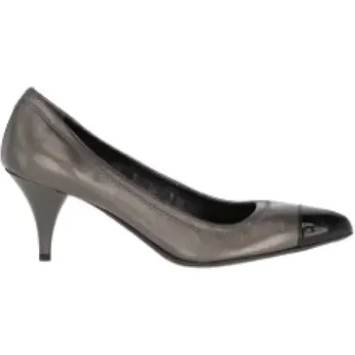 Pre-owned Pumps, female, , Size: 7 1/2 US Pre-owned Leather heels - Prada Vintage - Modalova