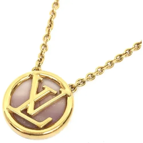 Pre-owned Jewellery, female, , Size: ONE SIZE Pre-owned Metal necklaces - Louis Vuitton Vintage - Modalova