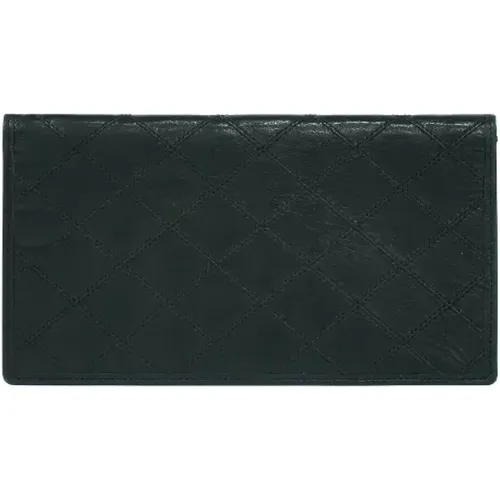 Pre-owned Leather wallets , female, Sizes: ONE SIZE - Chanel Vintage - Modalova