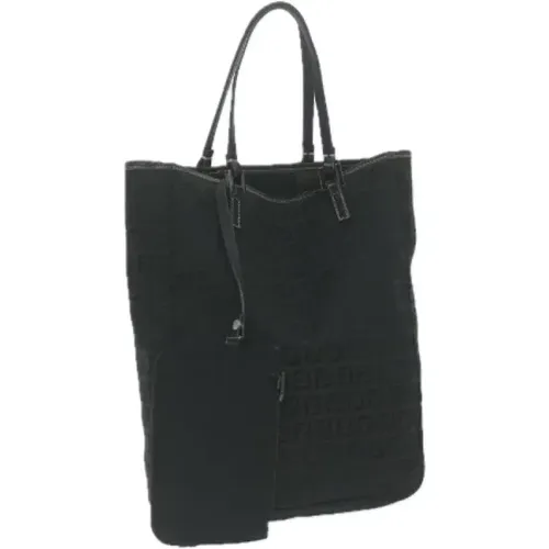 Pre-owned Tote Bags, female, , Size: ONE SIZE Pre-owned Canvas fendi-bags - Fendi Vintage - Modalova