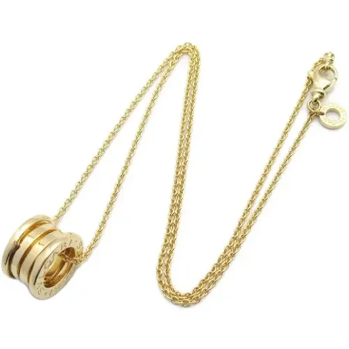 Pre-owned Jewellery, female, , Size: ONE SIZE Pre-owned Gold necklaces - Bvlgari Vintage - Modalova