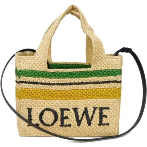 Pre-owned Mini Bags, female, , Size: ONE SIZE Pre-owned Fabric shoulder-bags - Loewe Pre-owned - Modalova