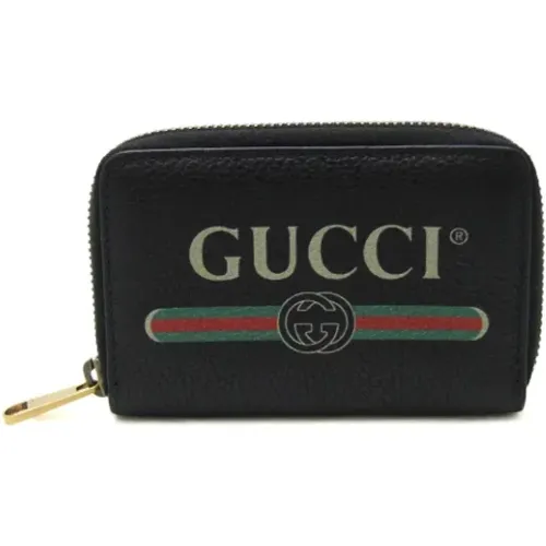 Pre-owned Leather wallets , female, Sizes: ONE SIZE - Gucci Vintage - Modalova