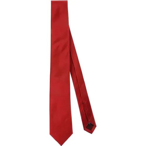 Hand-Sewn Tailored Tie , male, Sizes: ONE SIZE - Errico Formicola - Modalova