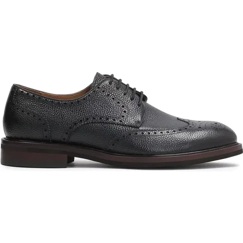 Marine Brogues Stil Derby Schuhe , Herren, Größe: 41 EU - Kazar - Modalova