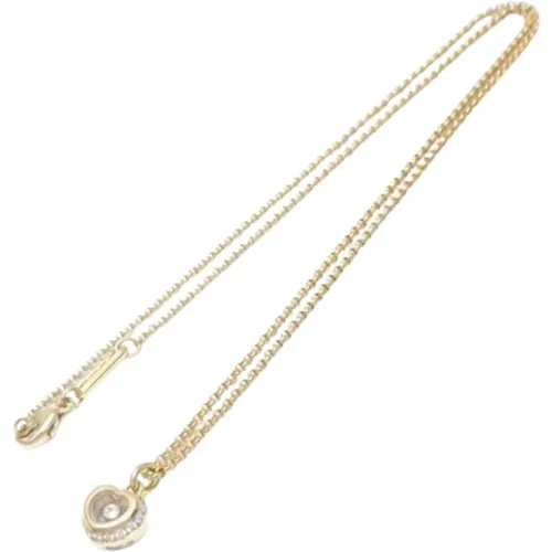 Pre-owned Jewellery, female, , Size: ONE SIZE Pre-owned Rose Gold necklaces - Chopard Pre-owned - Modalova