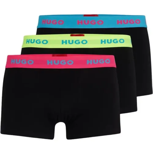 Bottoms, male, , Size: S Men's Boxer Briefs Set - Hugo Boss - Modalova