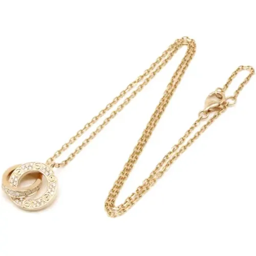 Pre-owned Jewellery, female, , Size: ONE SIZE Pre-owned Metal necklaces - Cartier Vintage - Modalova