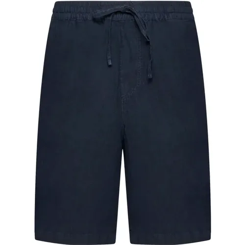 Linen Shorts , male, Sizes: 2XL - 120% lino - Modalova