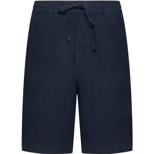 Linen Shorts , male, Sizes: S - 120% lino - Modalova