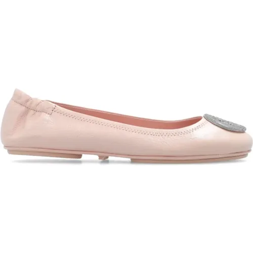 Minnie Travel Ballerinas , Damen, Größe: 37 1/2 EU - TORY BURCH - Modalova