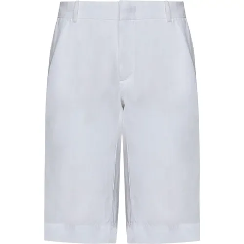 Linen Trousers with Hidden Closure , male, Sizes: S, M - Malo - Modalova