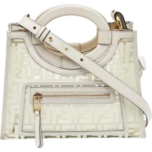 Pre-owned Cross Body Bags, female, , Size: ONE SIZE Pre-owned Leather totes - Fendi Vintage - Modalova