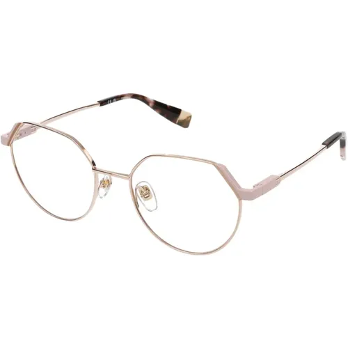 Glasses, female, , Size: 52 MM Stylish Eyeglasses Vfu676 - Furla - Modalova