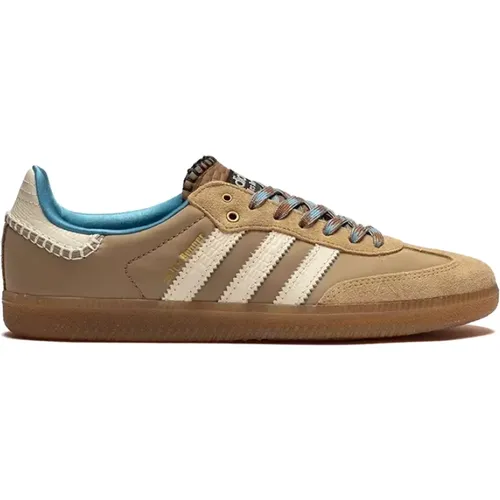 Nylon Wales Bonner Desert White Sneakers , Herren, Größe: 45 1/3 EU - Adidas - Modalova