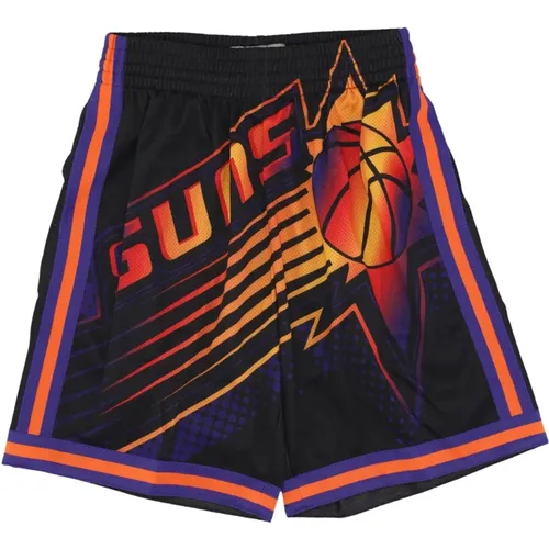 Casual Shorts, male, , Size: S Phoenix Suns Basketball Shorts - Mitchell & Ness - Modalova