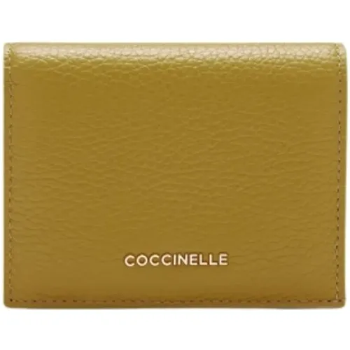 Metallic Soft Wallets & Cardholders , Damen, Größe: ONE Size - Coccinelle - Modalova