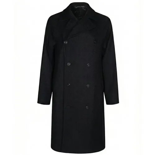 Double-Breasted Coats, male, , Size: L Double-Breasted Coat - L.b.m. 1911 - Modalova