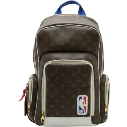 Pre-owned Backpacks, male, , Size: ONE SIZE Pre-owned Canvas shoulder-bags - Louis Vuitton Vintage - Modalova