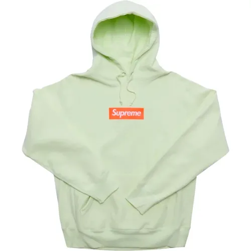 Limitierte Auflage Lime Box Logo Hoodie - Supreme - Modalova