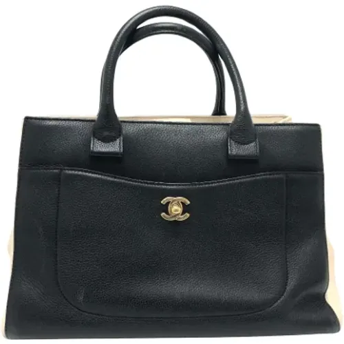 Pre-owned Tote Bags, female, , Size: ONE SIZE Pre-owned Leather totes - Chanel Vintage - Modalova