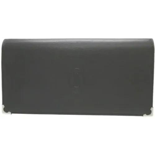 Pre-owned Wallets, unisex, , Size: ONE SIZE Pre-owned Leather wallets - Cartier Vintage - Modalova