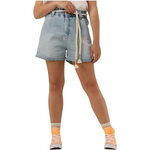 Blaue Jolie Shorts Damen , Damen, Größe: L - Circle of Trust - Modalova