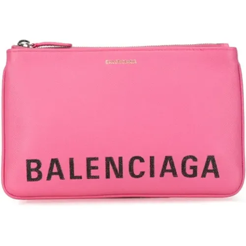 Pre-owned Clutches, female, , Size: ONE SIZE Pre-owned Leather balenciaga-bags - Balenciaga Vintage - Modalova