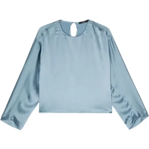 Klare Blaue Hemden Kollektion , Damen, Größe: M - Seventy - Modalova