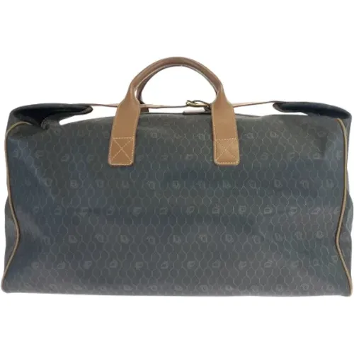 Pre-owned Weekend Bags, male, , Size: ONE SIZE Pre-owned Canvas travel-bags - Dior Vintage - Modalova