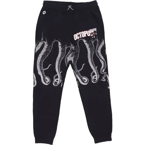 Athletic Sweatpants Lightweight Tracksuit , male, Sizes: L, M, S - Octopus - Modalova