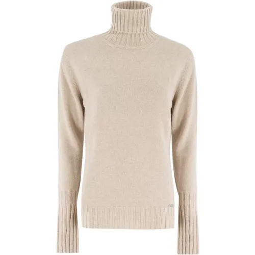 Cashmere Knitwear, female, , Size: S Cashmere Turtleneck Sweater - Kiton - Modalova