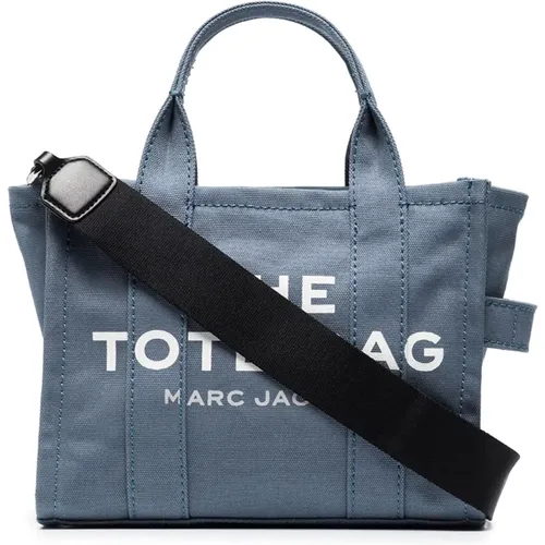 Mini Tote Tasche mit Logo-Druck,Stilvolle Tote Tasche,Clear Canvas Tote Tasche,Bags - Marc Jacobs - Modalova