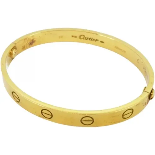 Pre-owned Jewellery, female, , Size: ONE SIZE Pre-owned Gold bracelets - Cartier Vintage - Modalova