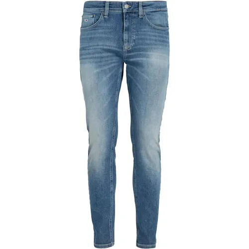 Slim Fit Austin Jeans , Herren, Größe: W30 - Tommy Jeans - Modalova